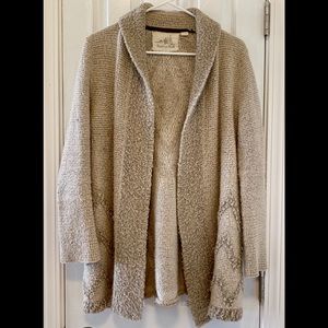 Aztec open cardigan